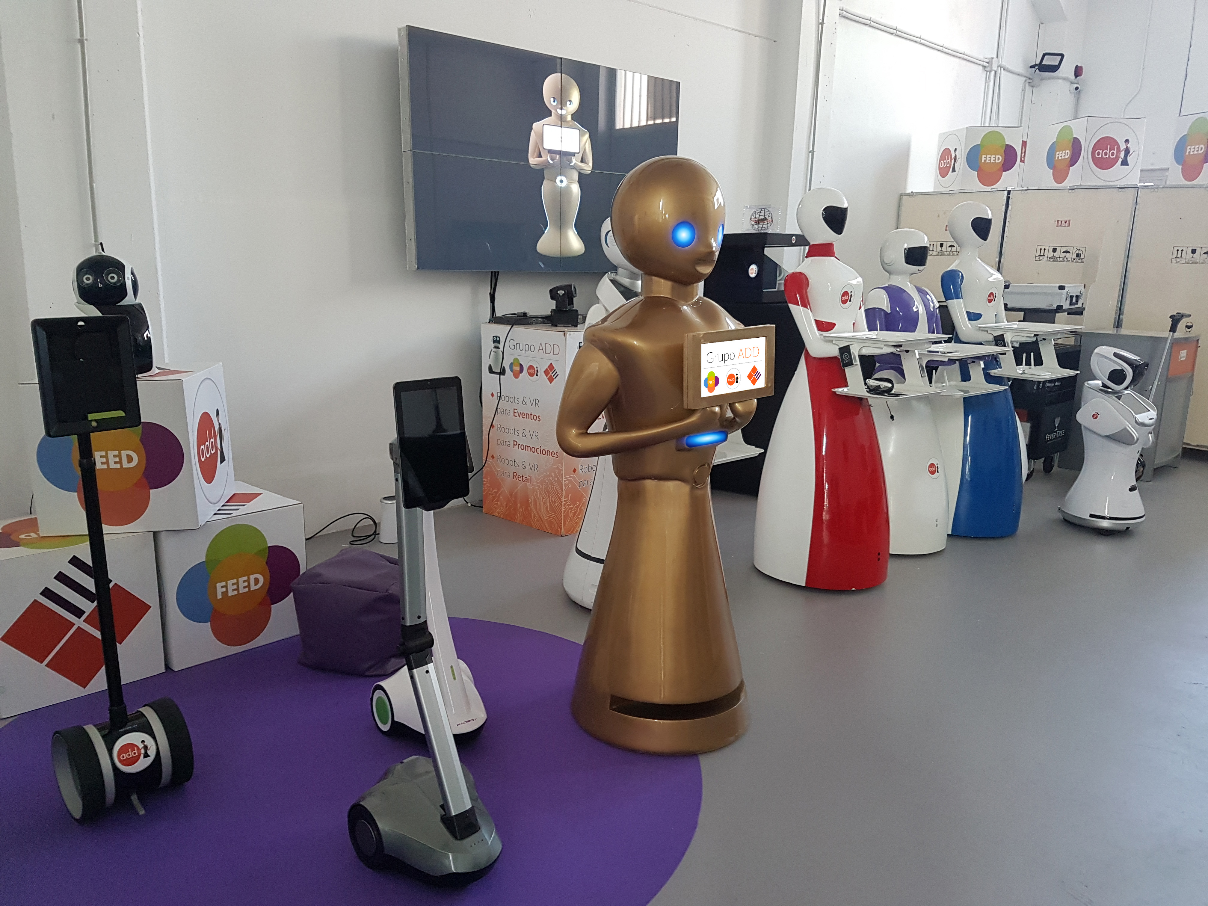 concepto envío Pensativo Grupo ADD lanza un Robot Social plug&play 100% español - GrupoADD