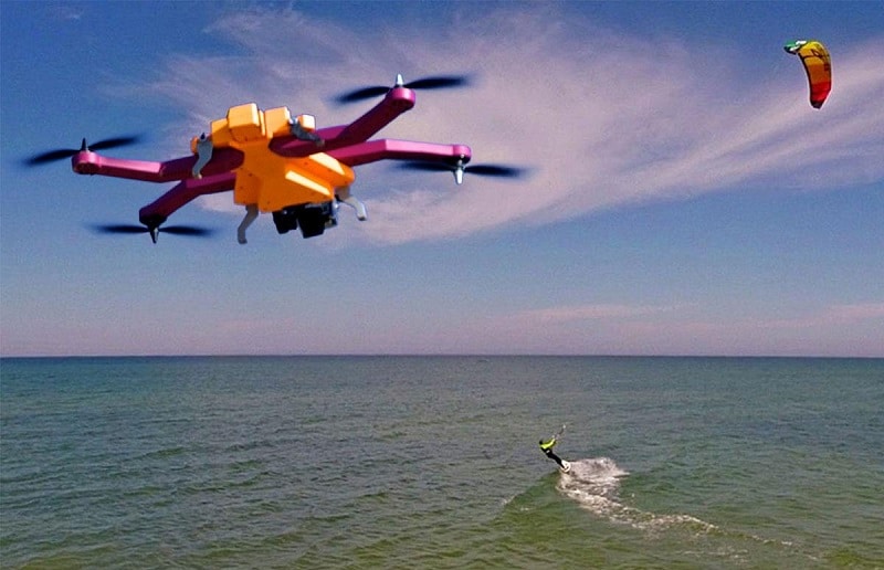El robot Airdog Drone